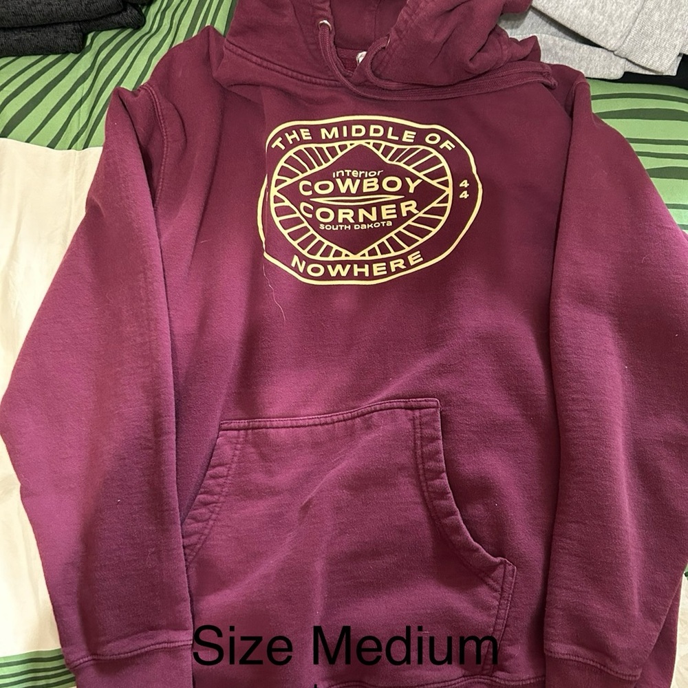Maroon Hoodie - Medium